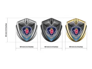 Scania Metal Emblema Insignia Atlético Aspecto Óptimo